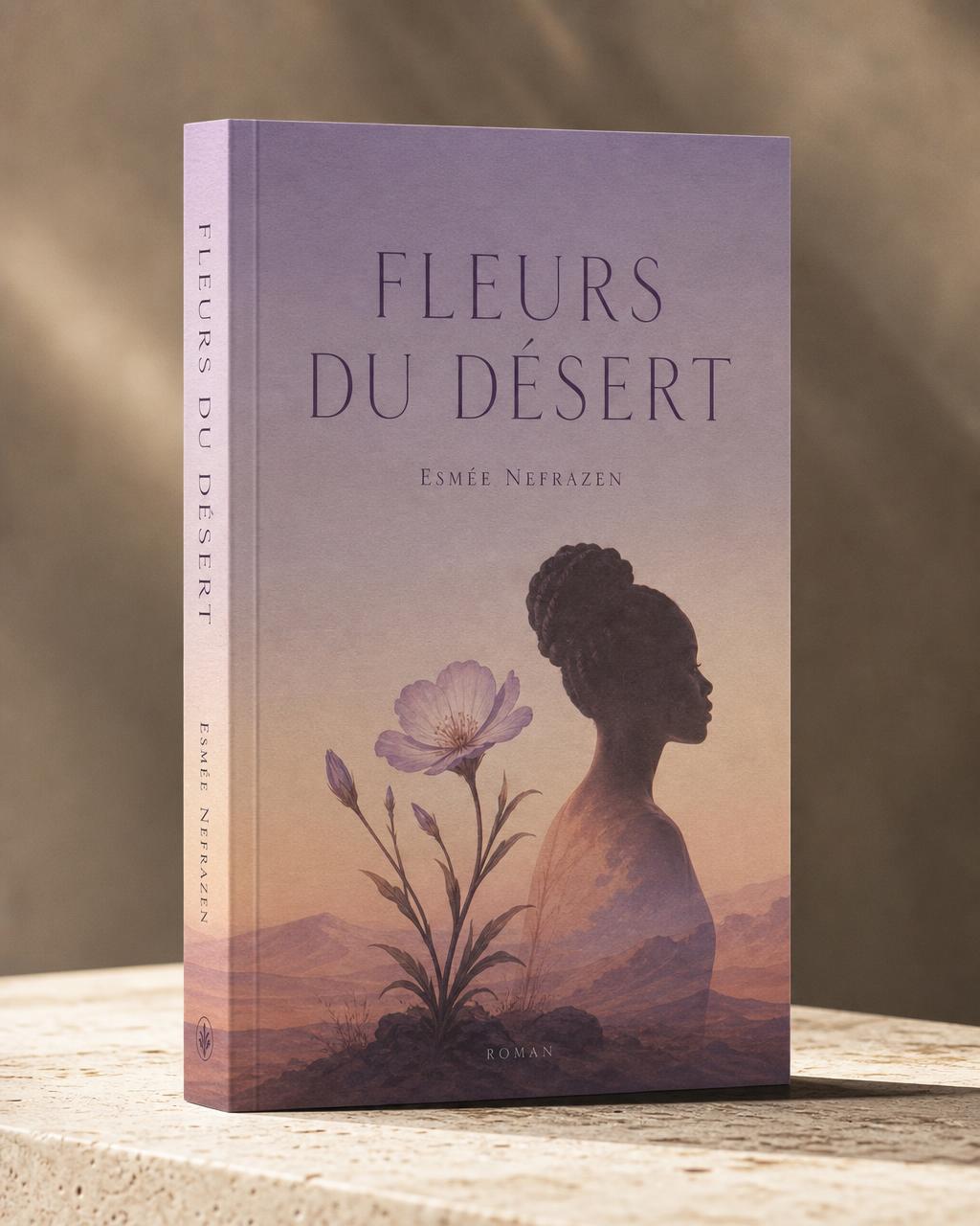 Couverture du roman Fleurs du désert d'Esmée Nefrazen